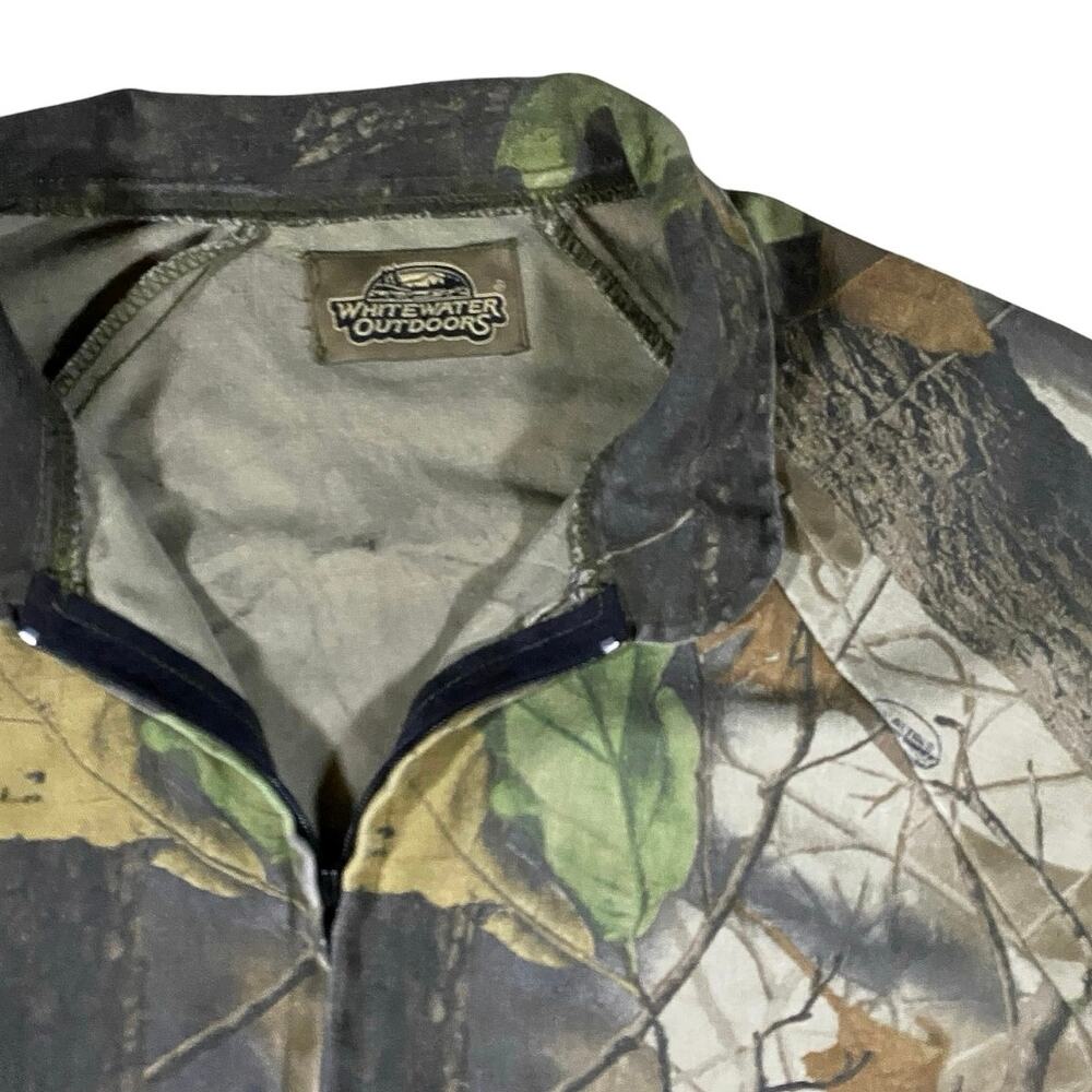 Vintage 90s Whitewater Outdoors Camo Jacket - 2XL - Picture 3 of 4